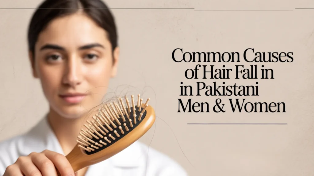 Common Causes of Hair Fall in Pakistani Men & Women