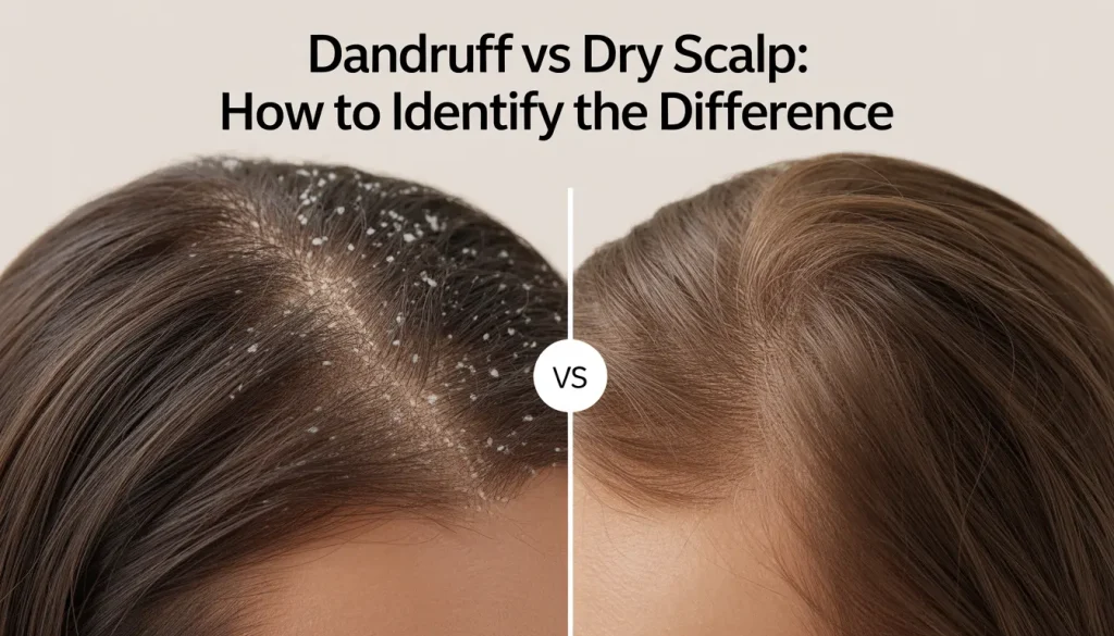 Dandruff vs Dry Scalp: How to Identify the Difference