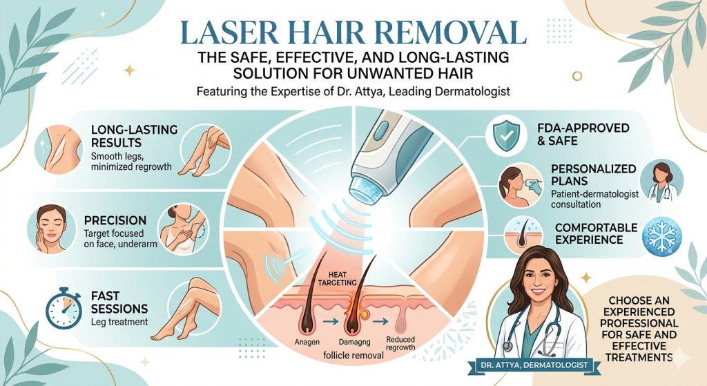 Laser Hair Removal: The Safe, Effective, and Long-Lasting Solution for Unwanted Hair